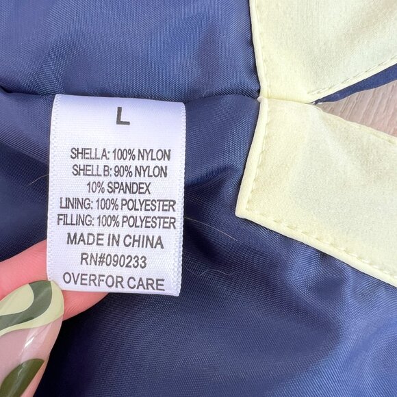 NWT PacSun A.R.C. Nylon Colorblock Vest UNISEX L Quiet Outdoors / 90s Aesthetic - Picture 8 of 15